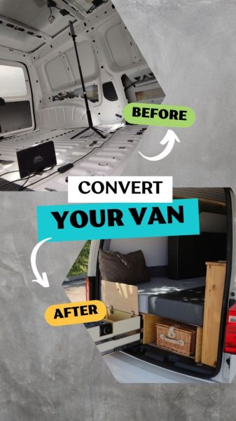 Before And After Van Conversion